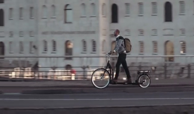 'Yürüyerek' giden bisiklet geliştirildi