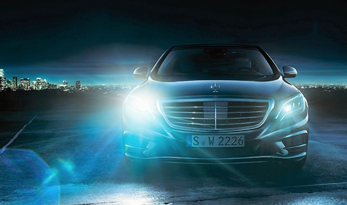 Mercedes'ten yeni kusursuz far teknolojisi