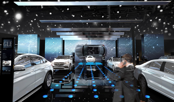 Mercedes, Paris'te geleceğin teknolojisini tanıtıyor