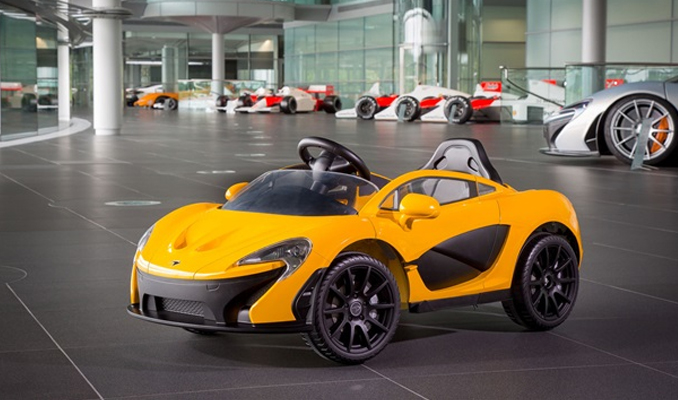 McLaren'dan çocuklara özel elektrikli otomobil