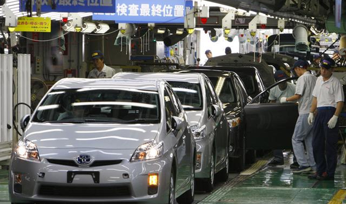 Toyota üretime yeniden başladı