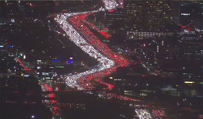 ABD'de 2005'ten beri böyle trafik görülmedi