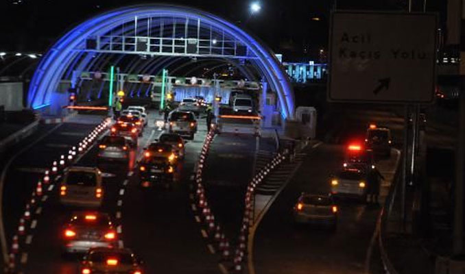 Avrasya Tüneli'nden geçen araç sayısı 1 milyonu aştı