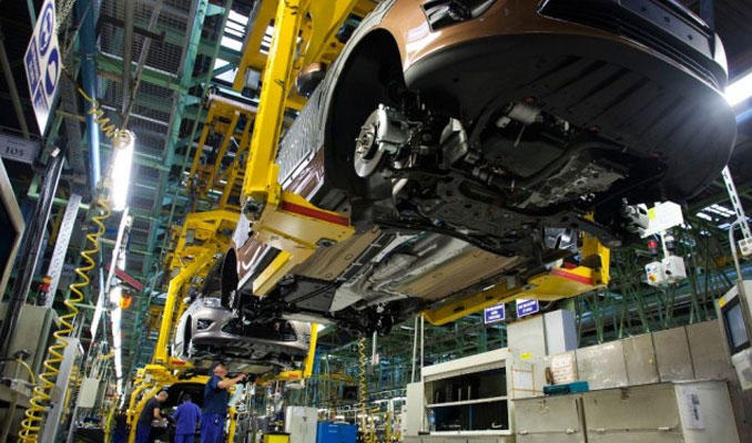 Otomotivde üretim ve ihracat arttı pazar daraldı