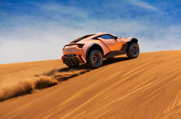 Zarooq Sand Racer 500 GT'nin görüntüleri paylaşıldı