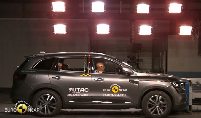 Yeni Renault KOLEOS’a Euro NCAP’ten beş yıldız