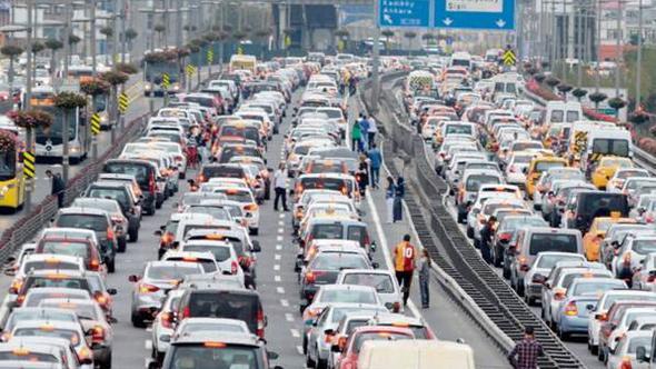 İstanbul en kötü trafikte dünyada ilk 10'da