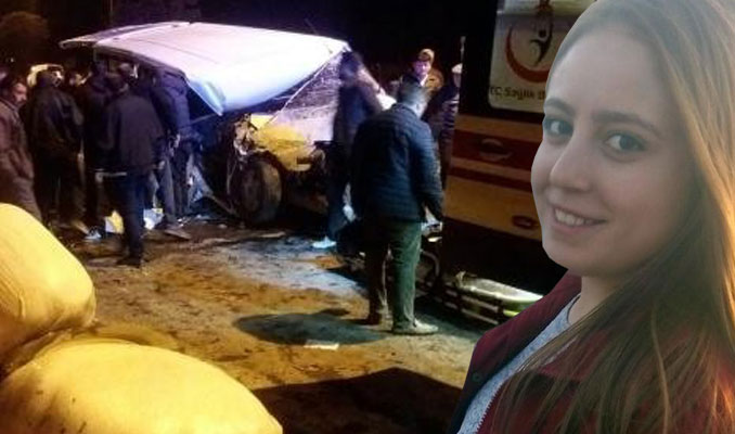 Afyon'da feci kaza! Üniversiteli Sibel'in acı sonu