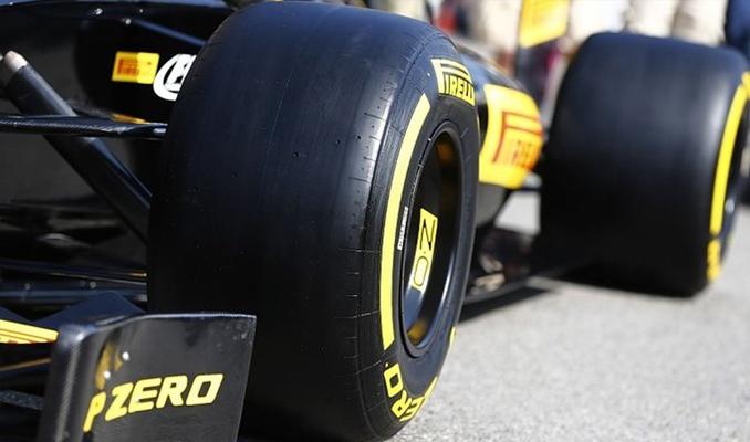 Formula 1'in lastikleri Pirelli'den