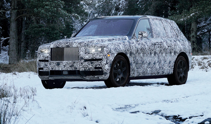 Rolls-Royce'un SUV aracının adı ''Cullinan'' oldu