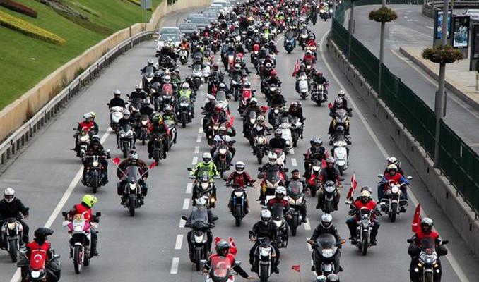 Motosiklet tutkunları İstanbul’da buluşuyor