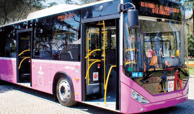 İstanbul'un erguvan otobüsleri bugün kontak kapatacak