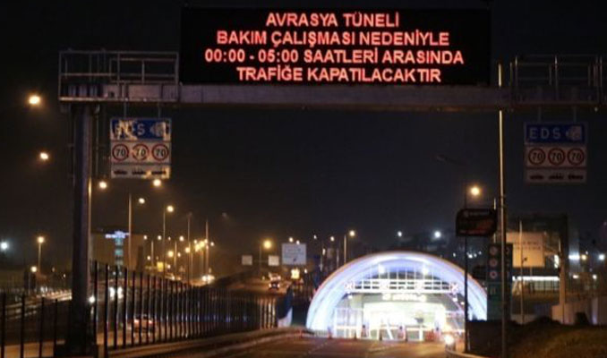 Avrasya Tüneli trafiğe yeniden açıldı