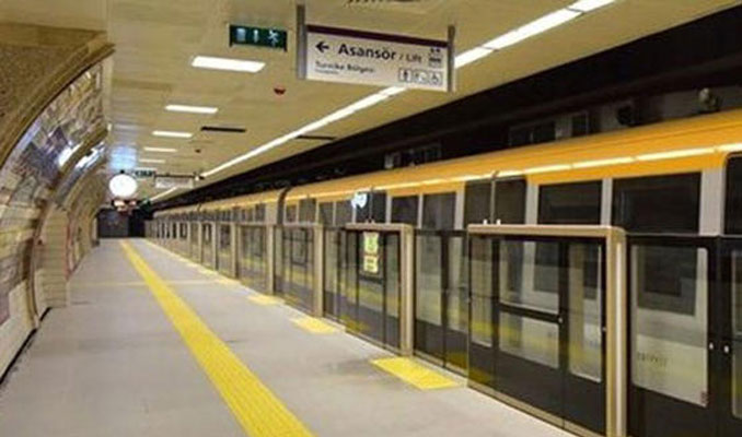 İstanbul'da o metro hattı geçici olarak hizmet vermeyecek