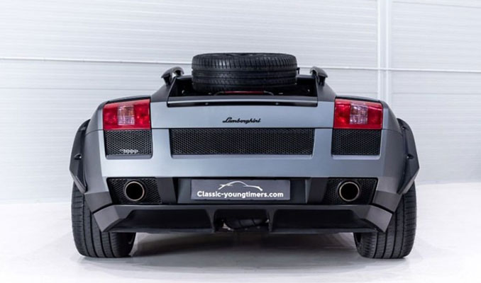 Lamborghini Gallardo arazi aracına dönüştürüldü