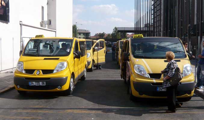 İstanbul'a yeni taksi dolmuş hatları geldi