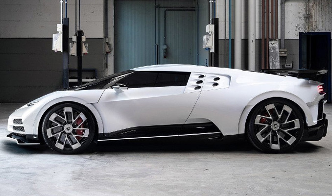 Bugatti 110. yılına özel olan otomobilini tanıttı