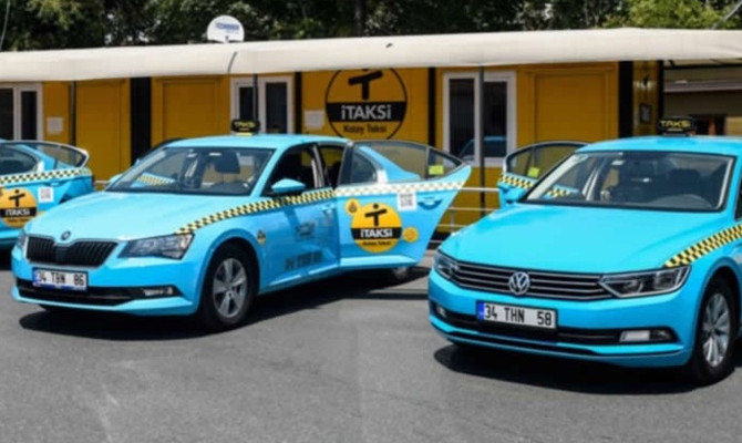 Mavi taksiler sarıya dönüş için İBB’ye gitti