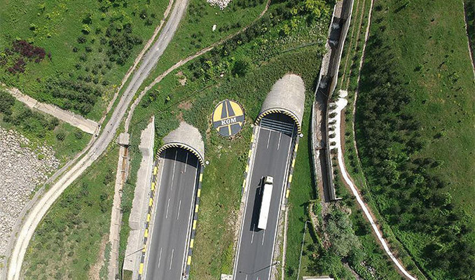 Bolu Dağı Tüneli Ankara yönü trafiğe açıldı