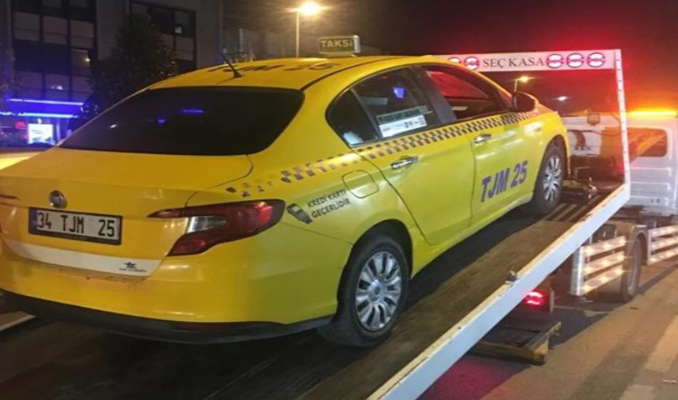 İstanbul'da yolcu seçen taksi sürücülerine ceza yağdı