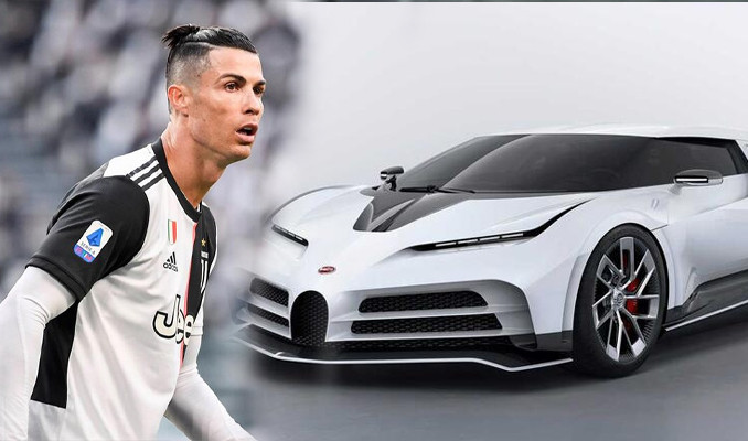 Ronaldo kendisine doğum günün hediyesi olarak Bugatti aldı