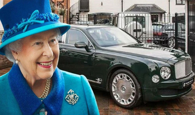 Kraliçe II. Elizabeth'ten satılık otomobili