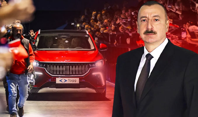 Aliyev, Togg siparişi veren ilk devlet başkanı oldu