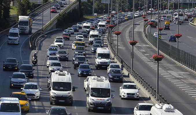 Trafikteki araç sayısı 25,4 milyonu aştı