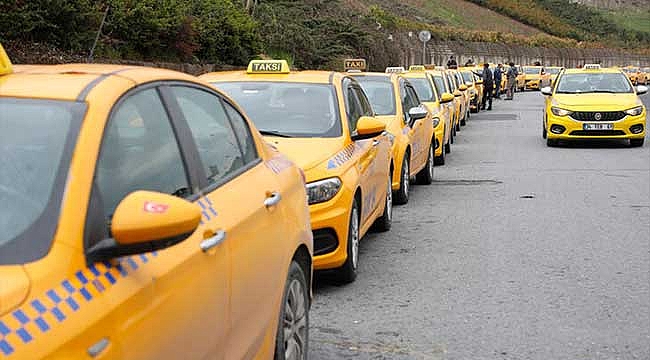 İstanbul'da taksilerin zam kuyruğu devam ediyor