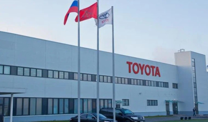 Toyota'dan şok karar: Rusya’daki fabrikasını kapattı