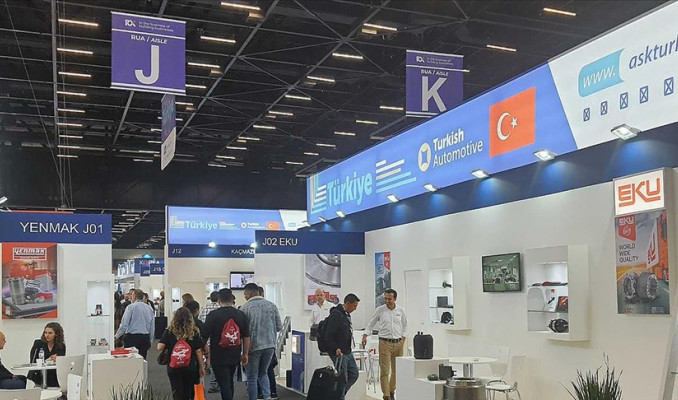 Türk otomotiv firmaları Brezilya'da fuara katıldı