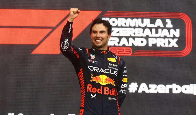 Azerbaycan Grand Prix'sinde zafer Perez'in