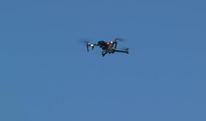 Emniyet şeridi ihlalleri dronla tespit ediliyor
