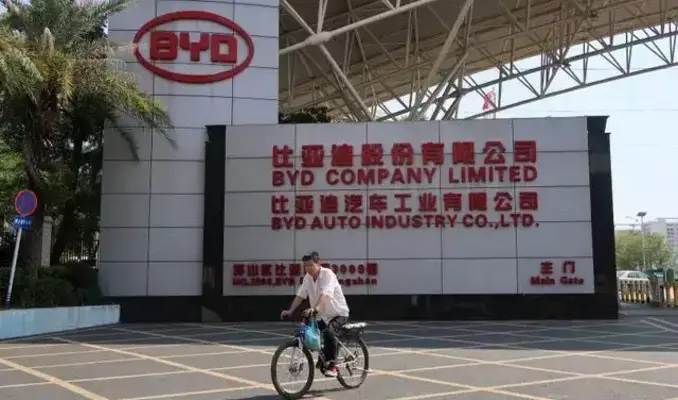 Çinli BYD'den 2.2 milyar dolarlık satın alma