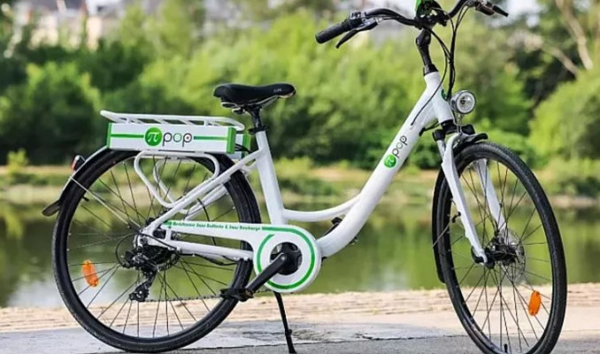 Elektrik şarjı ve batarya gerektirmeyen e-bisiklet