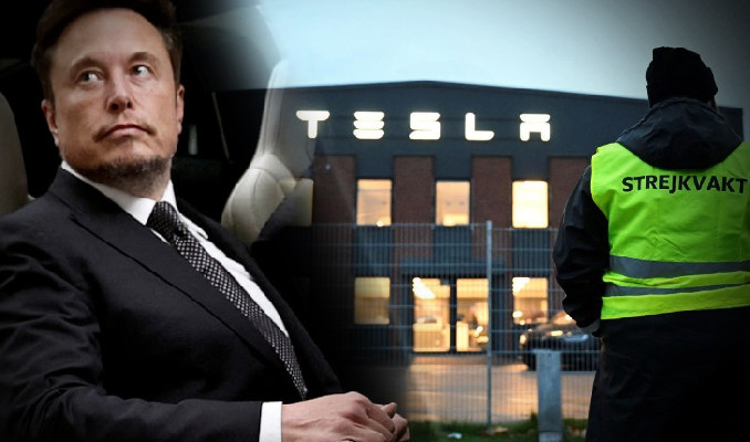 Musk'ın başı çalışanlarla dertte: Tesla'da grev krizi!
