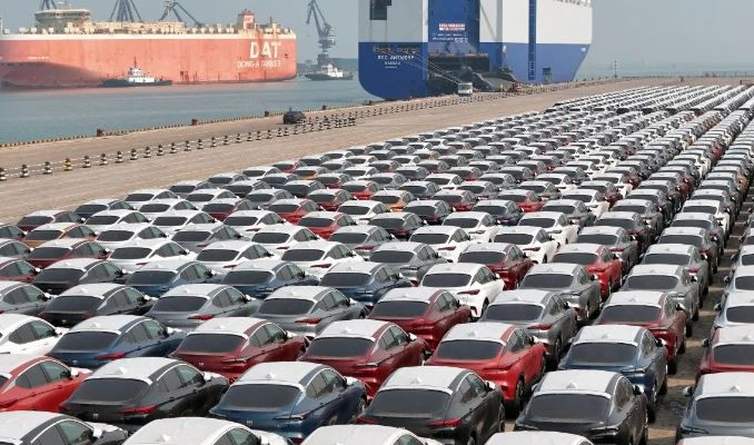 Çin’de otomobil ihracatı miktar ve fiyat olarak arttı