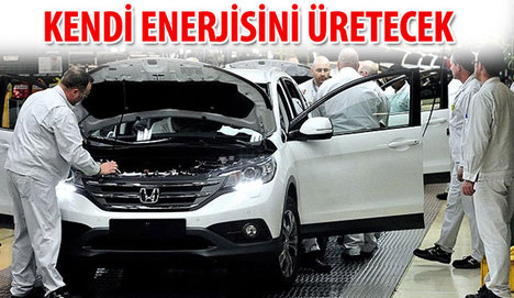 Honda Türkiye kendi enerjisini üretiyor
