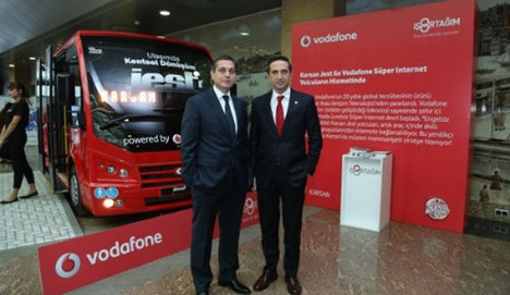 Vodafone ve Karsan'dan dev işbirliği 