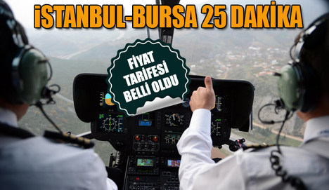 Bursa'da bir İstanbul'da üç heliport!