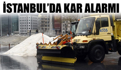 İstanbul'a kar yağışı geliyor