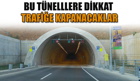 İstanbul tünelleri tamire giriyor