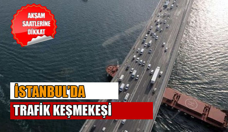 İstanbul'da son trafik durumu