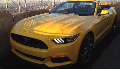 Yeni Mustang, Empire State'te görücüye çıktı