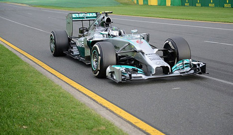 Büyük Britanya'da ilk cep Rosberg'in