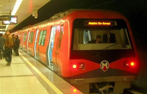 İstanbul'da metro şoku!