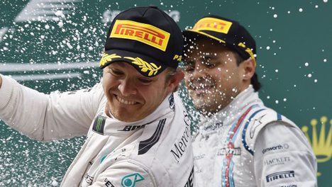 Nico Rosberg'den 3. zafer