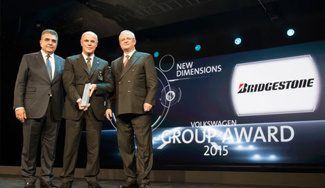 Bridgestone, Volkswagen grup ödülünü kazandı