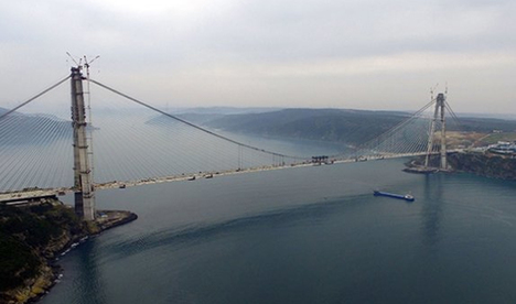 Yavuz Sultan Selim Köprüsü 26 Ağustos'ta açılıyor
