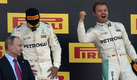 Rosberg'den üst üste 7. zafer